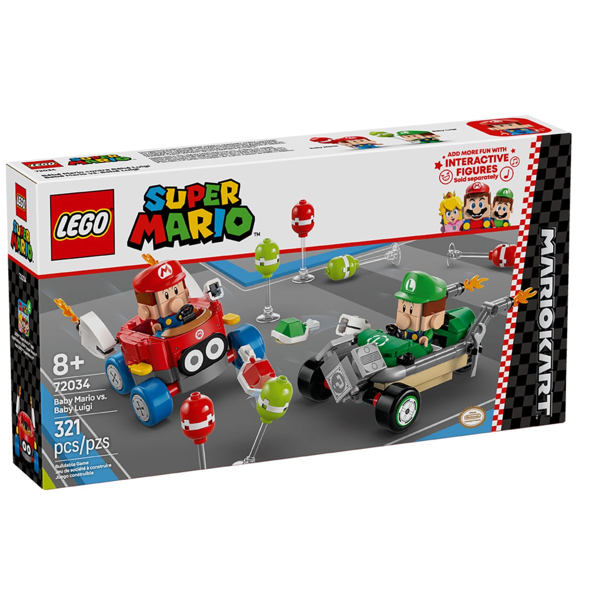 LEGO® Super Mario™: Mario Kart™ - Yoshi™ Bike - Nintendo
